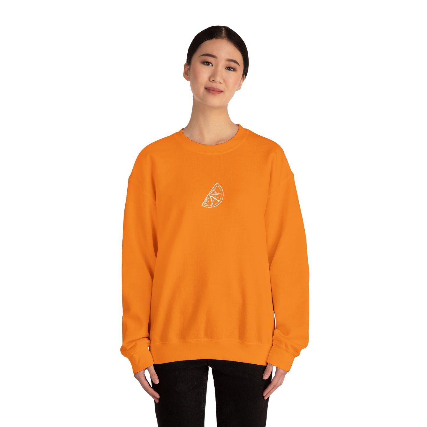 Orange you glad! Crewneck unisex + Extended sizing